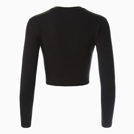 Women's longliva minku: Basic line, Black color, size 44-6
