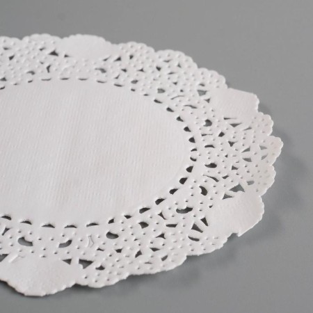 Cake napkin, openwork, 10 cm-1