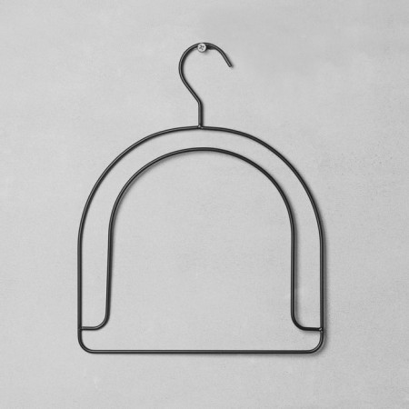 Hanger for hats, metal, 24 × 30 cm, black color-1