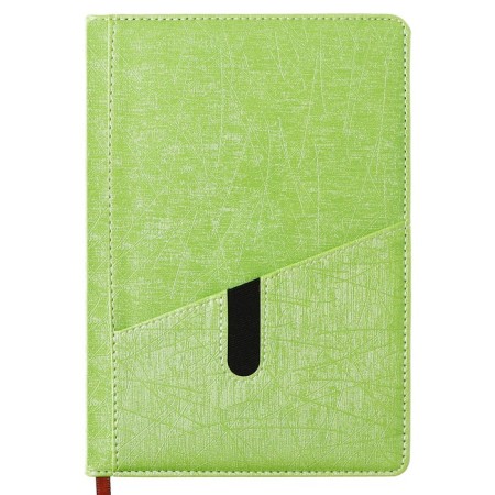 Organizer A5, 120 sheets in a ruler, with a pvc cover with a pocket, mix-4