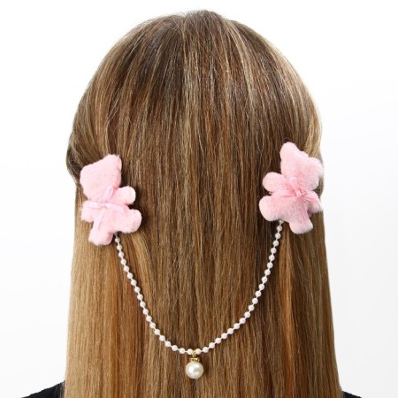 Hair clips New Year "holiday", for the New Year, set 2 pcs, 5.5 x 5 cm-7