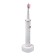Electric toothbrush Luazon LP-002, vibration, 31000 DV/min, 4 nozzles, batteries, white