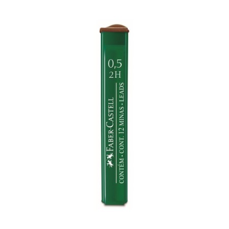 Grifles for mechanical pencils 0.5 mm Faber-Castell Polymer 2h 12 pieces, case