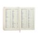Leduced Diary A5, 140l, Cage, leatherette, elastic band, turquoise slice, peach