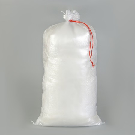 A bag for the harvest, polypropylene, 55 × 95 cm, 50 kg, transparent, with ties-2