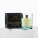 Aromatic candle with soy wax "tenderness", aroma vanilla 6 x 5 x 5 cm.
