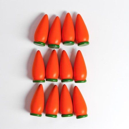 Castle material "Carrots", set of 12 pcs.-2