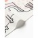 Towel "Ethel" cats 40x73 cm, 100% hl, sarzha 190 g/m2