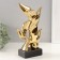 Souvenir ceramics "Three birds" gold 8x17.5x29.5 cm