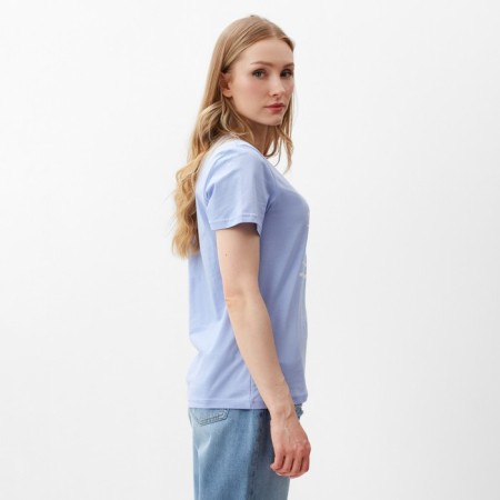 T -shirt female, blue color, size 54-2