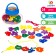 Labor "Funny figures" in a bank, 24 pieces, mix, according to the Montessori method