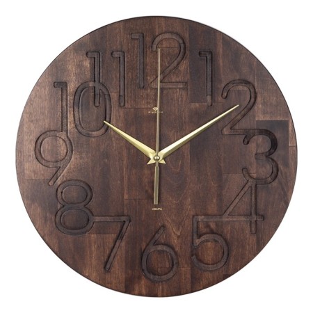 Watching clock, interior "classics", silent, d-35 cm