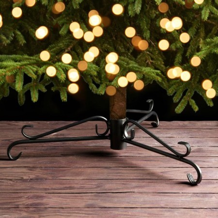 Stand for the Christmas tree d = 4 cm, twisted, color mix-3