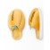 Slippers Pumpkin, size 38-39, yellow color