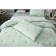 A set with a blanket "Erica", size 230x250 cm, 50x70 cm - 2 pcs, color menthol
