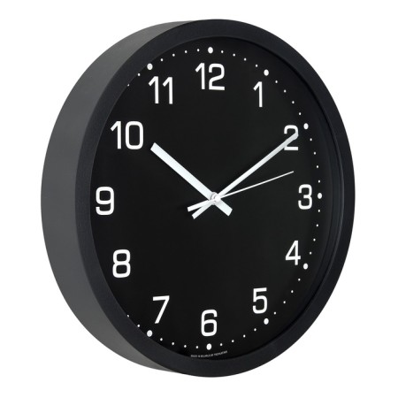 Walls Wall interior, silent, d-30.5 cm, black rim-1