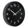 Walls Wall interior, silent, d-30.5 cm, black rim