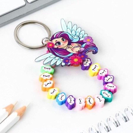Key keychain children's "Pegasus", 3.5 x 10 cm-1