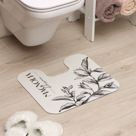 Bathroom mat Ethel "Magnolia", 40x45 cm