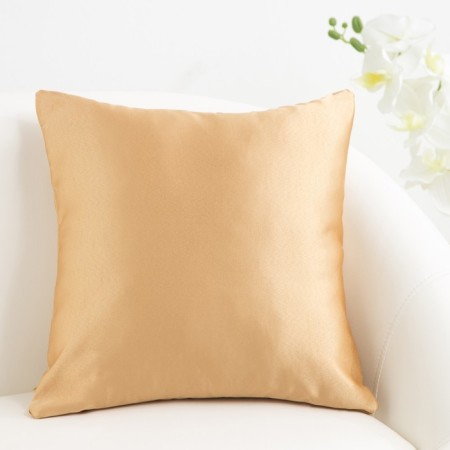 Decorative pillow "Etel" 40 × 40 cm Damascus Amber Solid, 100% p/e