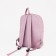 Youth backpack from textiles, 4 pockets, pink color