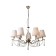 Caustra Freya FR2019PL-07BS MADELINE, 820x820x1650 mm, E14, 7x40W, brass color