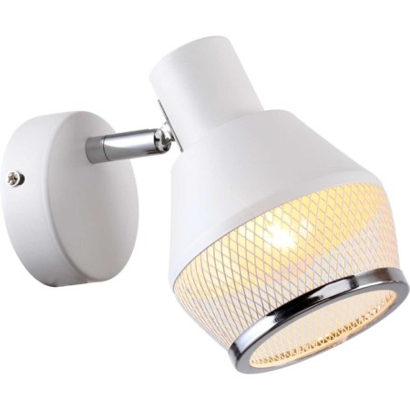 Spot Vekta 1xe14 40w, size 10x19x14 cm, white and chrome color