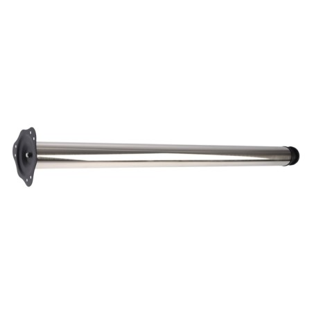 Furniture support, bar, tundra, 60x870 mm, color Satin nickel