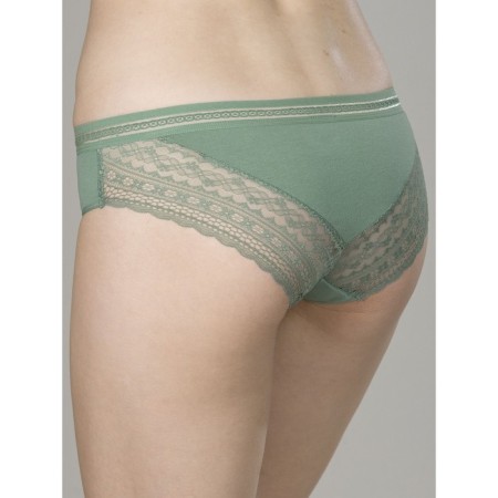 Female cowards, size 46, green color-2