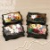 Casket "Flowers", 12 × 16 cm, lacquer miniature mix