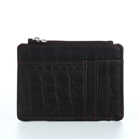Busmel on leather, Textura, 8 cards, brown color
