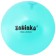 Children's ball zabiaka "Bunny", d = 22 cm, 60 g, color mix