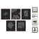A set of notebooks of 5 pieces, 48 ​​sheets in the Calligrata Top “graphics” cage, covered cardboard, twin-lak + selective UV-lax, block offset