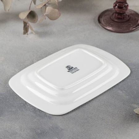 Porcelain oilmarks Wilmax, 19 × 12.5 × 8.5 cm, white color-2
