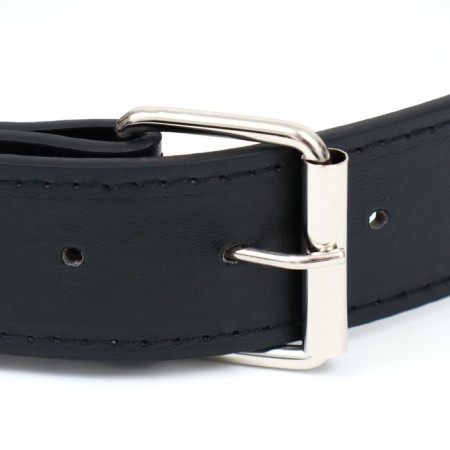 The collar of the clinker in 2 rows, 65 x 3.4 cm, Osh 50-60 cm, black-2