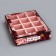Folding box for 12 sweets "Present", 19 x 15 x 3.6 cm. Confectionery packaging