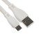 BYZ BL -625, microUSB cable - USB, 2.1 a, 1.2 m, PVC, white