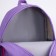School textile backpack with pocket "Unicorn", a reflector. Elements, 27x23 x 10 cm
