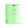 Notebook 12 litas in a cage with a plastic cover on the A5+, Erichkrause "Coverprio Neon", green