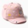 Baby Minaku cap with ears, pink color, rr 44-46