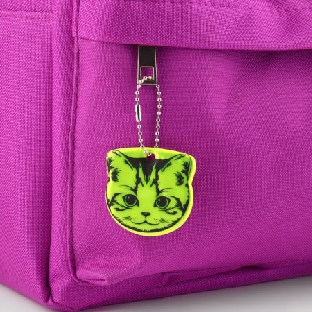 The reflective element "Kisul", bilateral, 4.7 × 4.8 cm, color mix-1