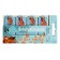 Bookmarks with adhesive edge paper 25x67 mm, Erichkrause Happy Capy, 80 sheets