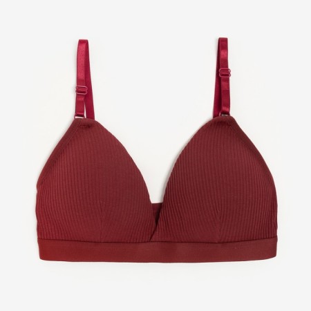 Top female, burgundy color, size 42-44-6