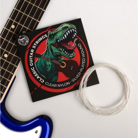Strings for the classic guitar "dinosaur", 6 pcs