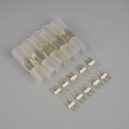 A set of connectors Luazon Lighting for a flexible neon 16 mm, 5 cm, 5 pieces-1