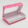 Confectionery packaging, a box with lamination "with love", 20 x 12 x 4 cm