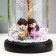 Nightlight "Romance" LED from batteries 3haaa 11x11x21.5 cm Risalux