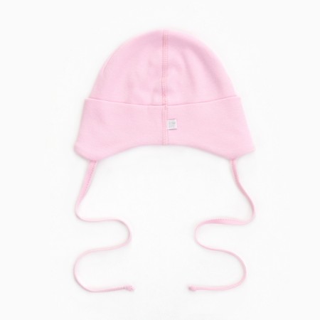 Hat for the girl, the color is light pink, size 40-42-2