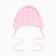 Hat for the girl, the color is light pink, size 40-42