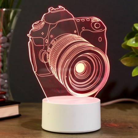 Light "camera" Led RGB from the network 9.5x12x17cm Risalux-1